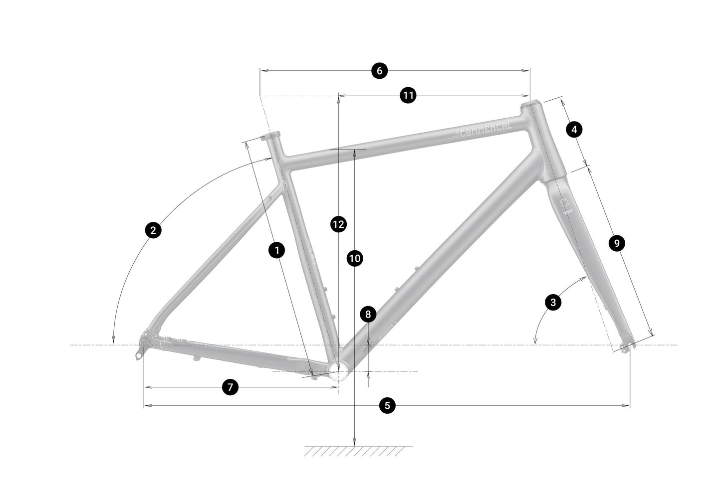 Commencal FCB Origin Pyrite Grey 2023
