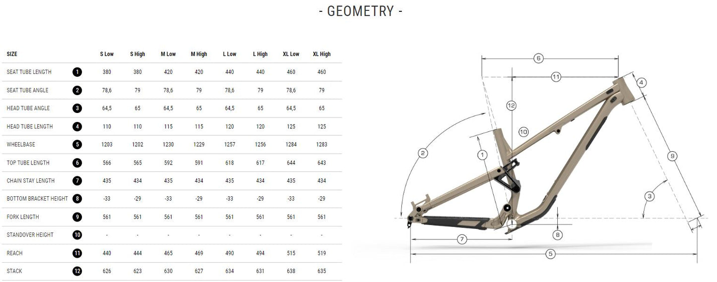 Commencal Meta TR 29 High Polished 2021 Frame